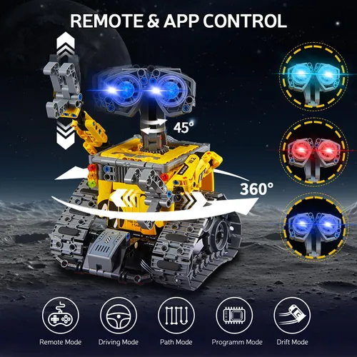 Sillbird Kit De Robot Stem 6 En 1 Para Niños De 8 A 13 Años