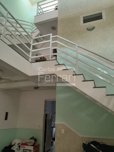 Sobrado Com 3 Dormitórios À 800 Metros Da Praia Na Vila Guilhermina - Praia Grande - Cf33870