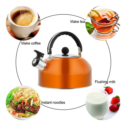 Aa Hervidor De Té Whistling De Acero Inoxidable For Estufa