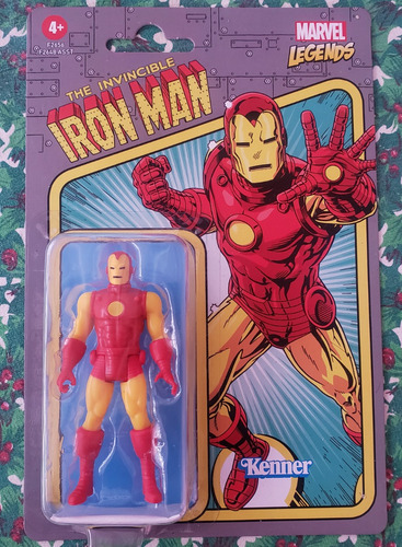 Figura Original De Iron Man, Marvel Legends Kenner