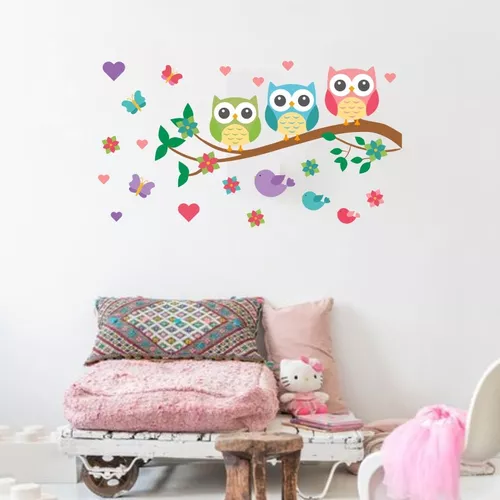 Decorar la pared con vinilos infantiles