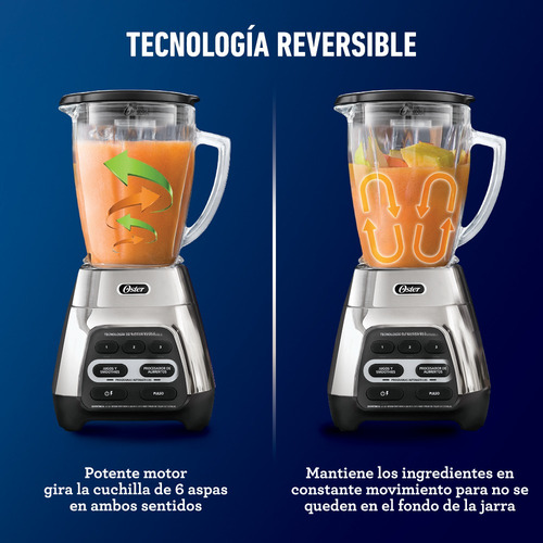 Licuadora Oster® Con Tecnología Reversible Vaso Blend N Go B