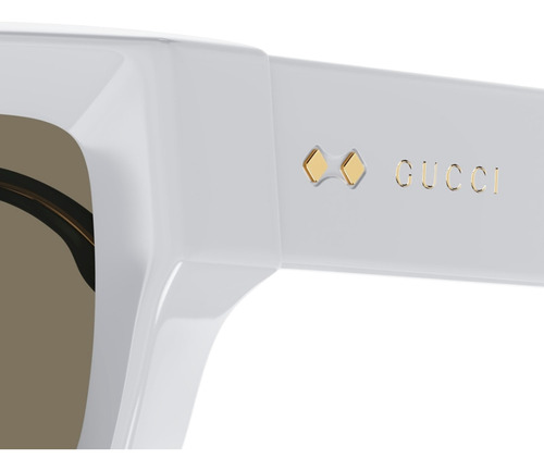 Óculos De Sol Gucci Cinza Gg1529s 004-54