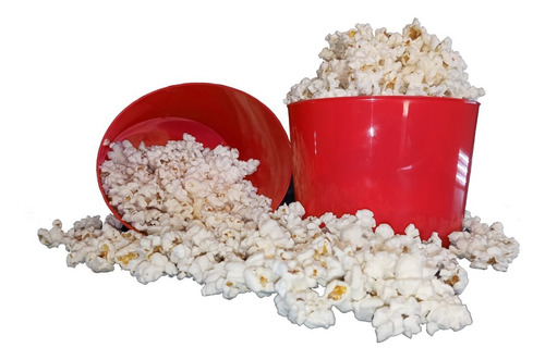 12 Balde De Pipoca - Baldinho Plástico 1,5l - Pote Popcorn 
