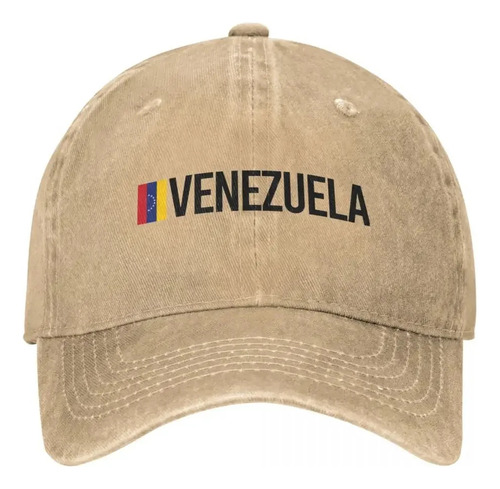 Gorra De Béisbol De Algodón Estampada De Venezuela