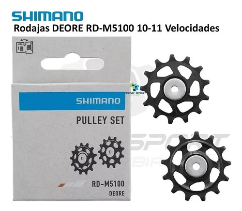 Rodajas Tensor Shimano Deore Roldana M5100 Bicicleta Mtb