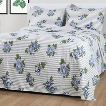 Comprar Jogo De Cama Casal Duplo Microfibra 4 Peças Lençóis Sultan