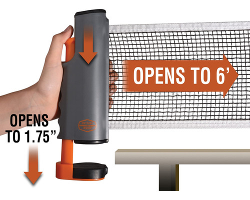 Juego De Ping-pong De Viaje Con Mochila Exterior Para