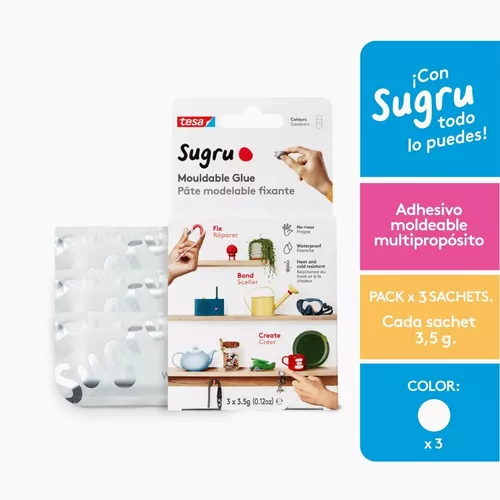 Sugru Moldable Glue - Black Pack (3x 5g)