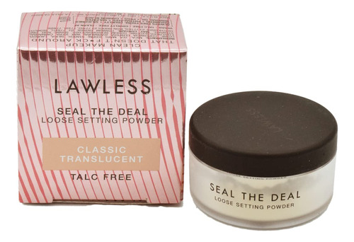 Lawless Mini Seal The Deal - Polvo De Ajuste Suelto (translu