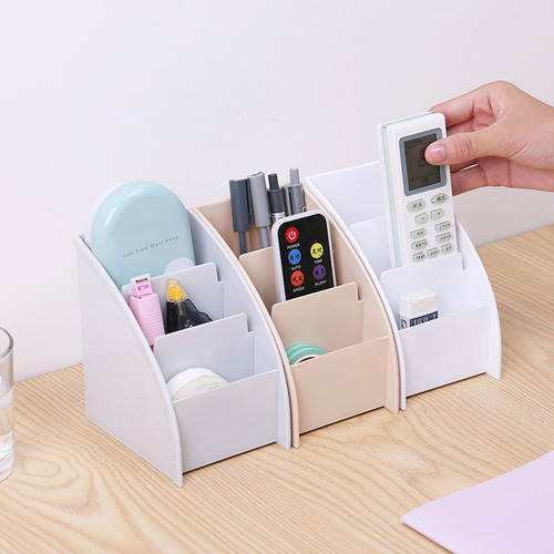 Caja De Soporte Para Control Remoto De Tv Con Compartimentos