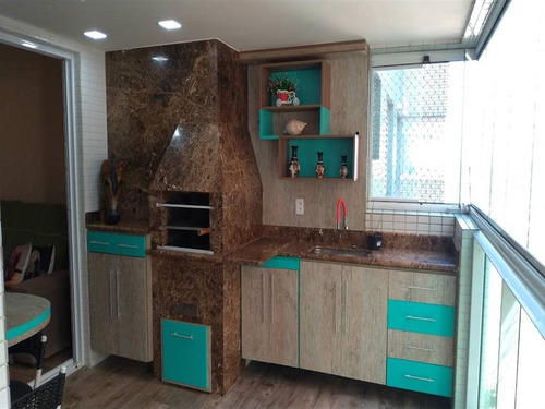 Imagem 6 de 15 de Apartamento Frente Mar 2 Dormitorios 1 Suite Em Praia Grande - Mar174