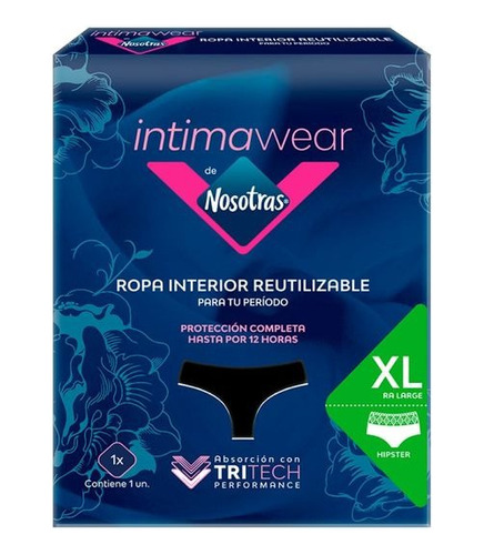 Nosotras Calzón Reutilizable Intimawear Talla Xl    1 Uunid