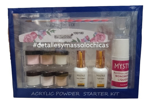 Kit De Acrílico Para Extensión De Uñas Mystyle