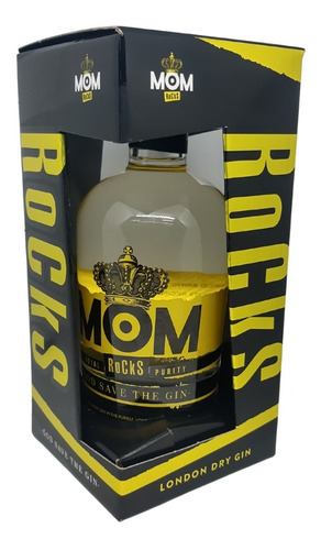 Gin Mom Rocks Royal Purity 700ml. Con Estuche