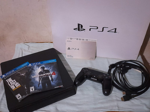 Sony Playstation 4 500gb Standard Color Negro 