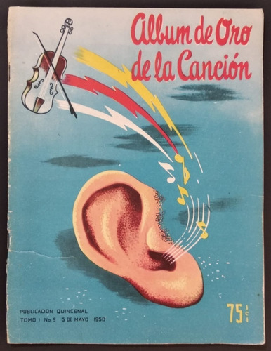 Ejemplar No. 9, Album De Oro De La Canción, Tomo I, 1950