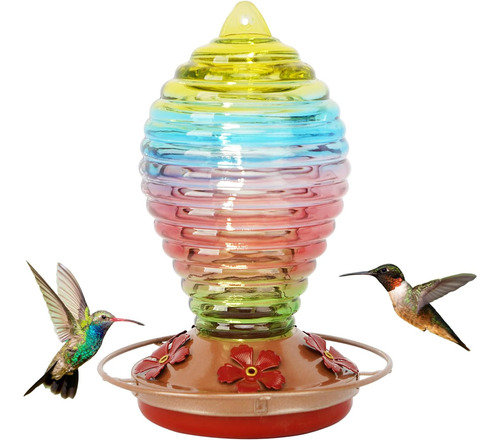 Tt Nature Hummingbird Feeders For Outdoors Hanging Ant And B