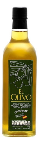 Aceite De Oliva El Olivo Extra Virgen 750 Ml