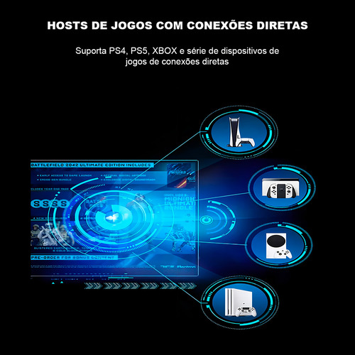 Monitor Portátil Vchance 15.6 350nit De Brilho Ultra Fino Full Hd 1920x1080p 100% Srgb Com Suporte Escondido