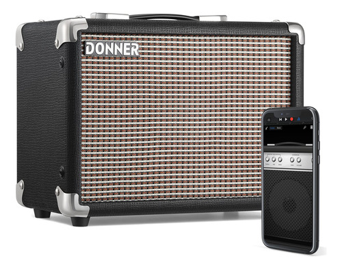 Donner Amplificador De Guitarra De 10 W, Amplificador De Ba.