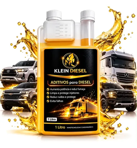 Aditivo Para Diesel S10 E S500 Klein 1l Para Linha Pesada