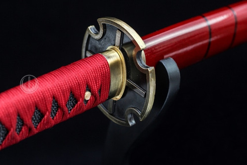 Imagem 9 de 10 de Espada Zoro Afiada Sandai Cosplay Funcional Katana One Piece