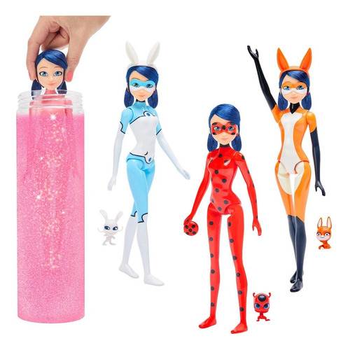 Miraculous Cambio De Color Magic Heroez Reveal - Que Regalo