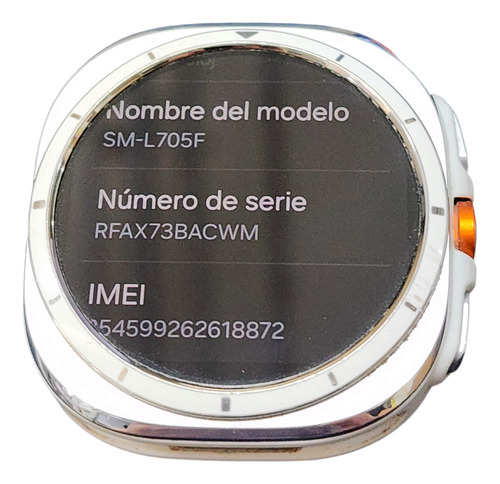 Smartwatch Samsung Galaxy Watch Ultra 47mm Blanco, Ai Plateado Milanese Blanco Blanco
