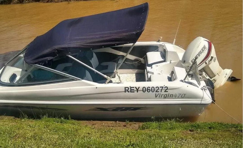 Vendo Lancha Virgin Marine 470 Motor E-téc 60hp 2t