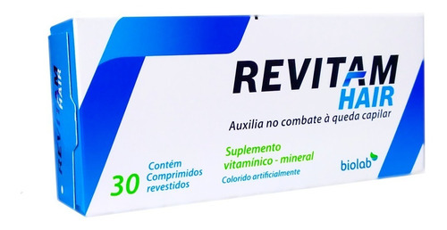 Revitam Hair C/ 30 Comprimidos - Biolab