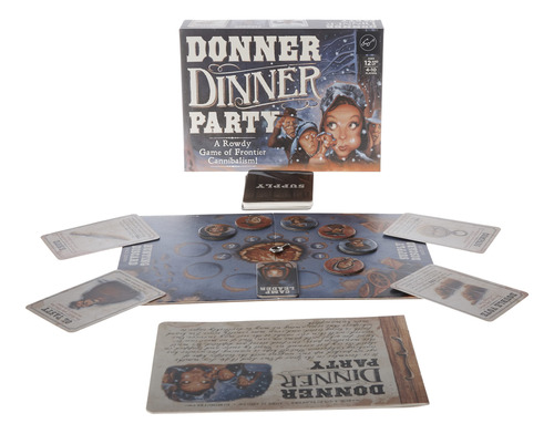 Juego De Mesa De La Crónica De Libros Donner Dinner Party:.