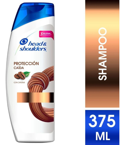 Head & Shoulders Shampoo Protección Caída Cafeína 400 Ml