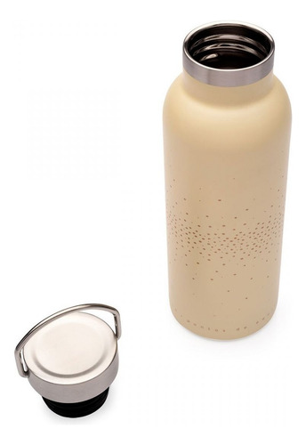 Garrafa Termica Pontos De Equilibrio Imaginarium Cor Creme