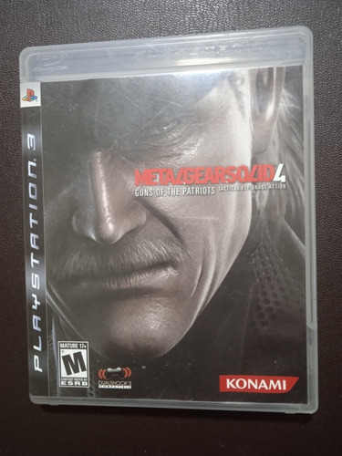 Metal Gear Solid 4 - Play Station 3 Ps3 
