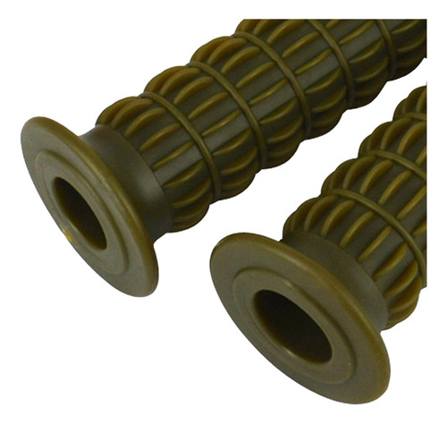 Puños De Manillar De Motocicleta, Cómodo Accesorio Verde