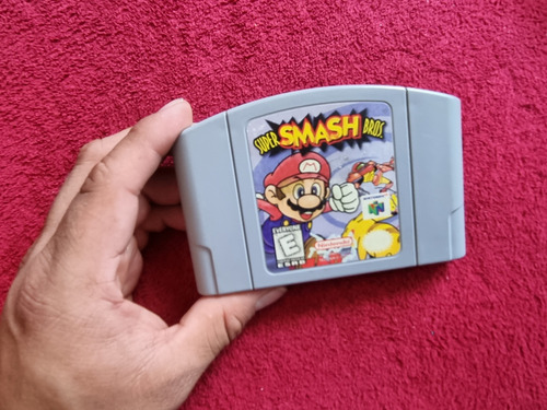 Súper Smash Bros 64 Cartucho Totalmente Original N64 (Usado)