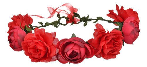 Diadema De Flores Corona De Flores Para El Cabello Diadema