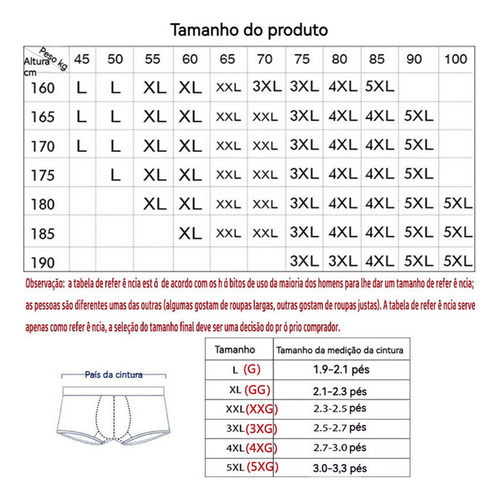 Set De 8 Calzoncillos De Malla Transpirable Para Hombre