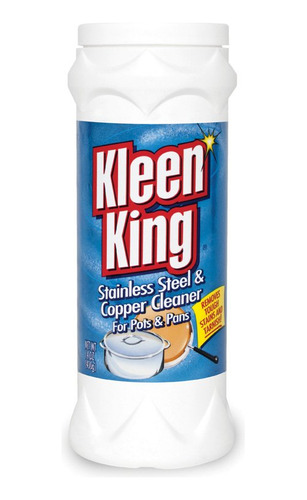 King Kleen - Limpiador De Utensilios De Cocina De Acero Ino.