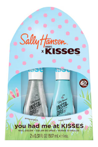 Esmalte De Uñas Sally Hansen Insta-dri X Hershey's Kisses Giving And Want Kisses
