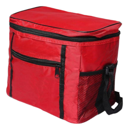 Bolsa Térmica Aislante, Bolsa Térmica Con Cierre De Rojo