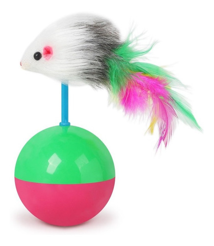 Imagen 3 de 9 de Juguete Para Gatos/perros Pelota Interactiva Diversión