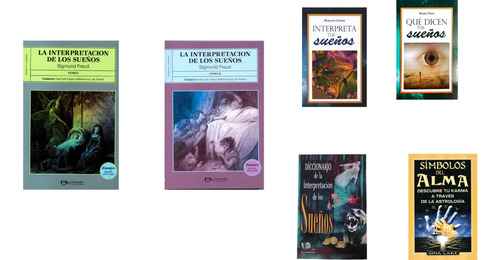 Pack 6 Libros - La Interpretacion De Los Sueños .