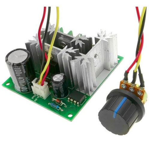 Dimmer Controlador Dc Motor Velocidad De 20a 5v-60v