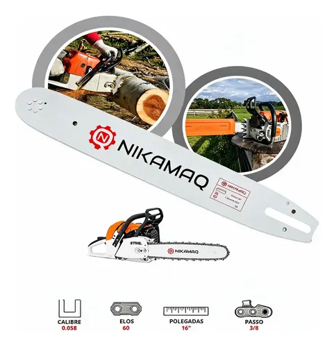 Sabre 30 Dente Para Motosserra Stihl Ms038 Ms380 381 382 360