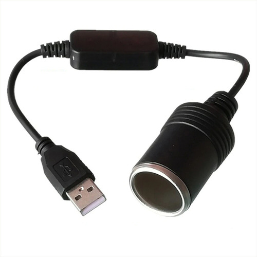 Enchufe Encendedor 12v Dc Automóvil Desde Puerto Usb 5v, 2a