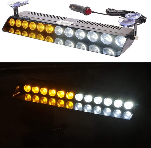 12led Estrobo Torreta Parabrisas Policia Escoltas Federal