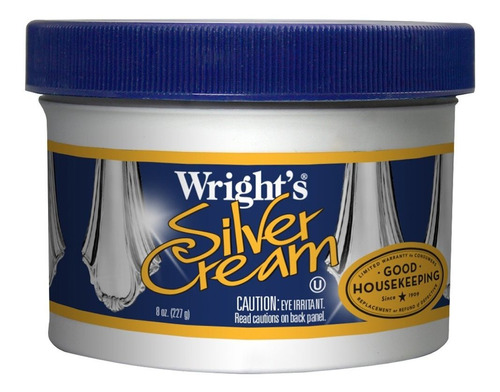 Wright's Silver Cleaner Y Polish Cream - 8 Onzas - Limpia