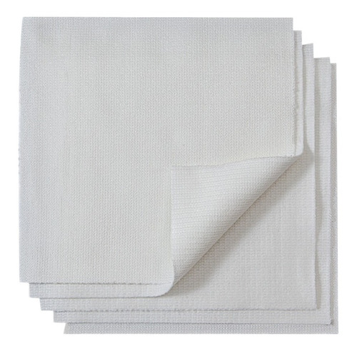 Kit 20 Flanelas Microfibra Limpeza Óculos 9,8x9,8 Cm